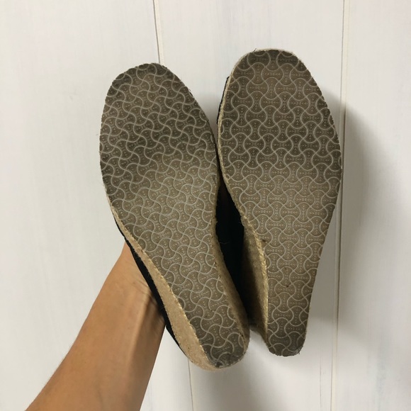 Sketchers Black Canvas Espadrilles Size 6 - Picture 7 of 7